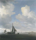 Salomon van Ruysdael salomon jacobsz van ruysdael gezicht op alkmaar Art A4 Photo Print