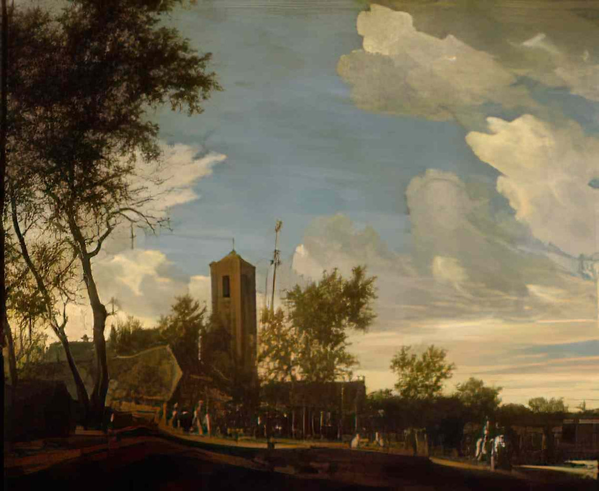 Salomon van Ruysdael salomon van ruisdael 004 Art A4 Photo Print
