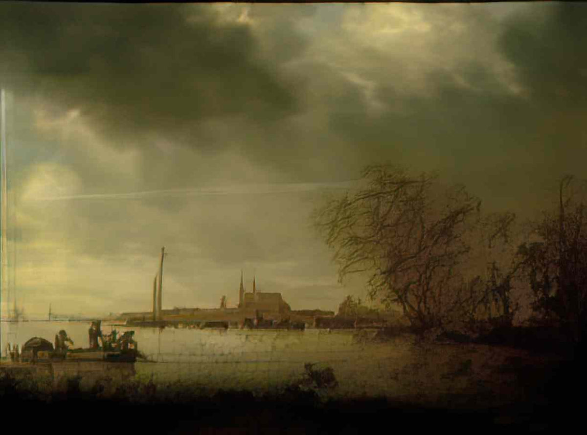 Salomon van Ruysdael salomon van ruysdael 005 Art A4 Photo Print