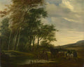 Salomon van Ruysdael salomon van ruysdael c 1602 1670 a landscape wit Art A4 Photo Print