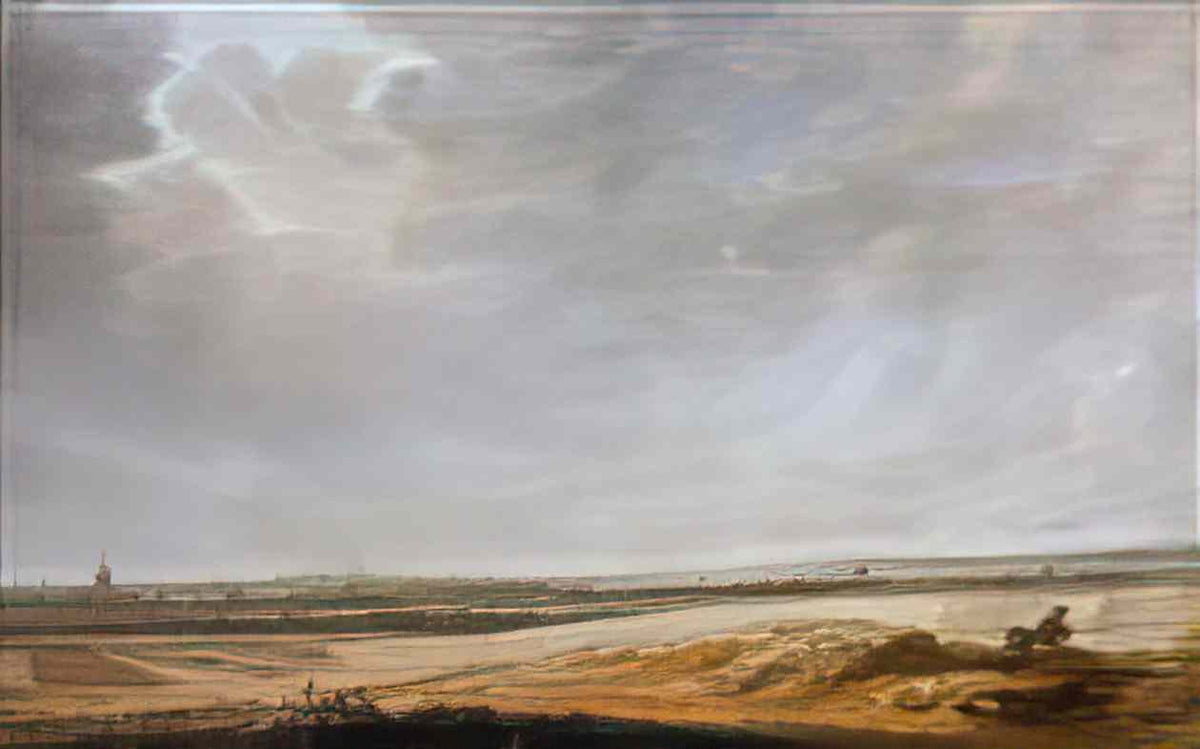Salomon van Ruysdael salomon van ruysdael landscape with cornfields g Art A4 Photo Print
