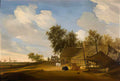 Salomon van Ruysdael salomon van ruysdael landschap met boerenhofsted Art A4 Photo Print