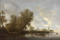 Salomon van Ruysdael salomon van ruysdael the ferry boat 33 204 rhode Art A4 Photo Print