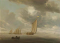 Salomon van Ruysdael zeilschepen op breed binnenwater rijksmuseum sk Art A4 Photo Print