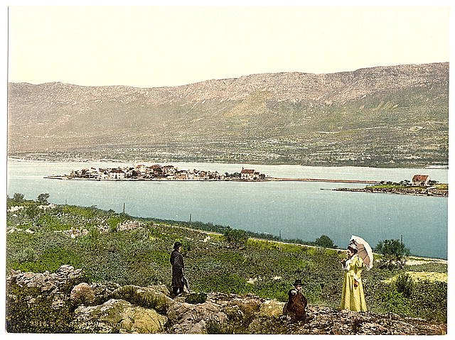 Salona Little Venice Dalmatia Vintage A4 Photo Print