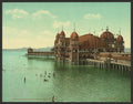 Saltair Pavilion Great Salt Lake Utah Vintage A4 Photo Print