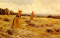 Saltmer Florence A Haymaking Art A4 Photo Print