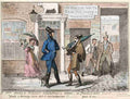 Salutations 1835 Cartoon Joke 001 Vintage A4 Photo Print