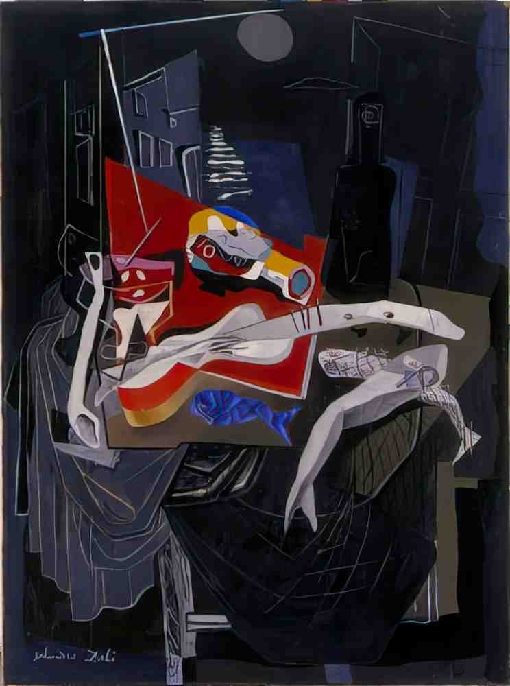 Salvador Dali 0196 Art A4 Photo Print