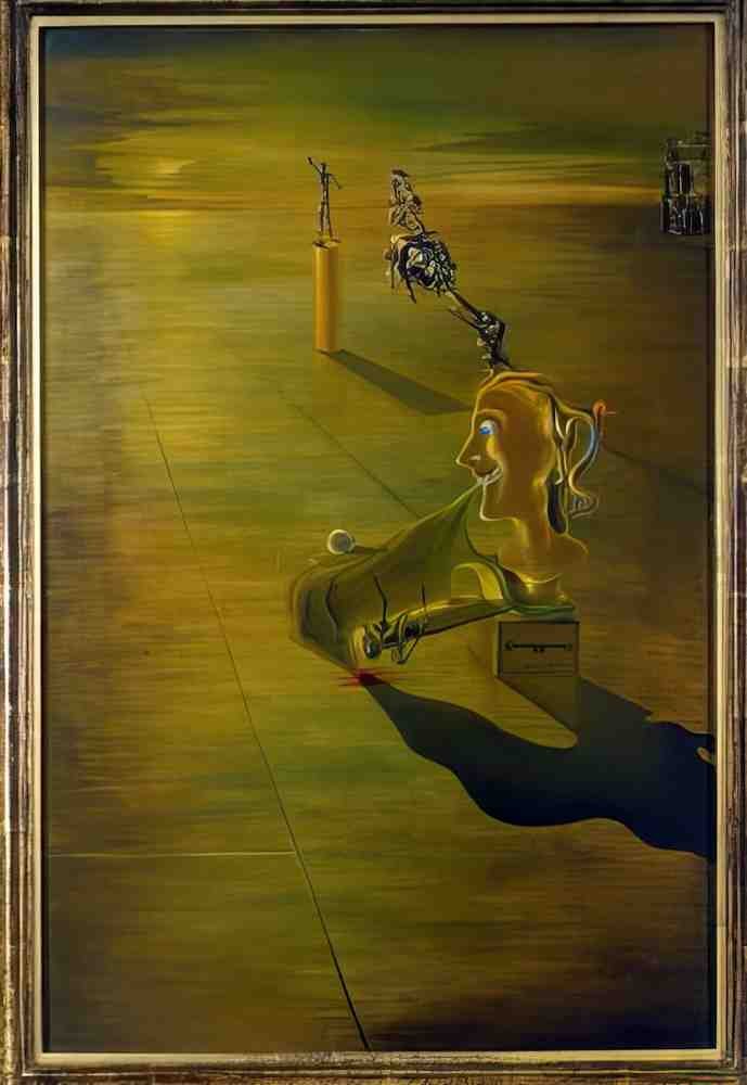 Salvador Dali 0244 Art A4 Photo Print
