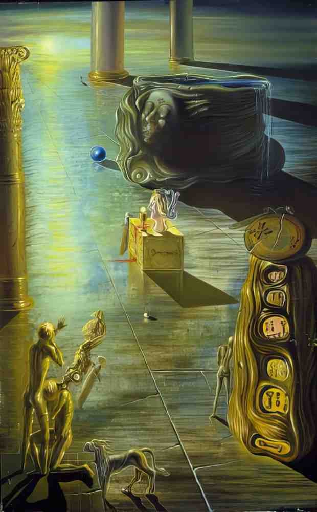 Salvador Dali 0248 Art A4 Photo Print