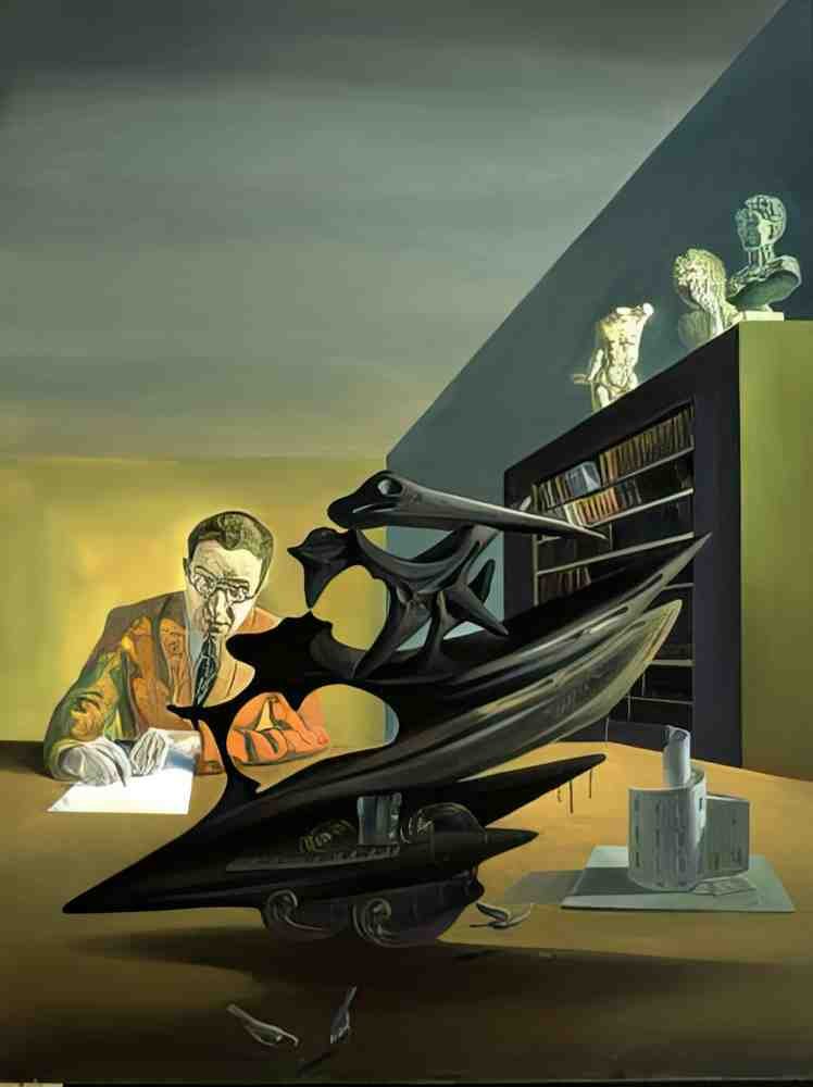 Salvador Dali 0249 Art A4 Photo Print