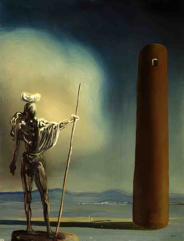 Salvador Dali 0289 Art A4 Photo Print