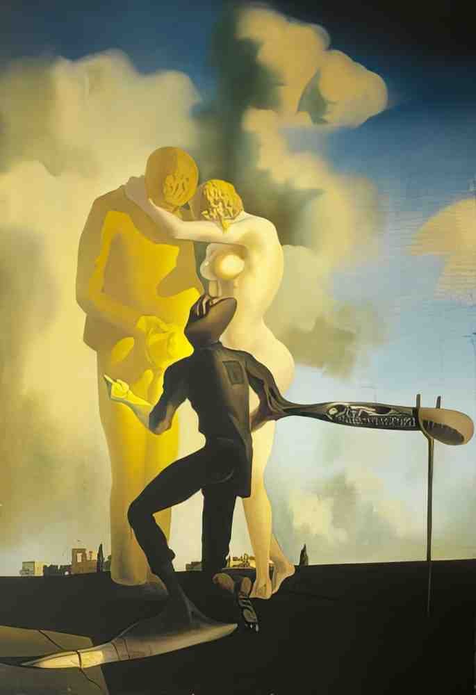 Salvador Dali 0305 Art A4 Photo Print