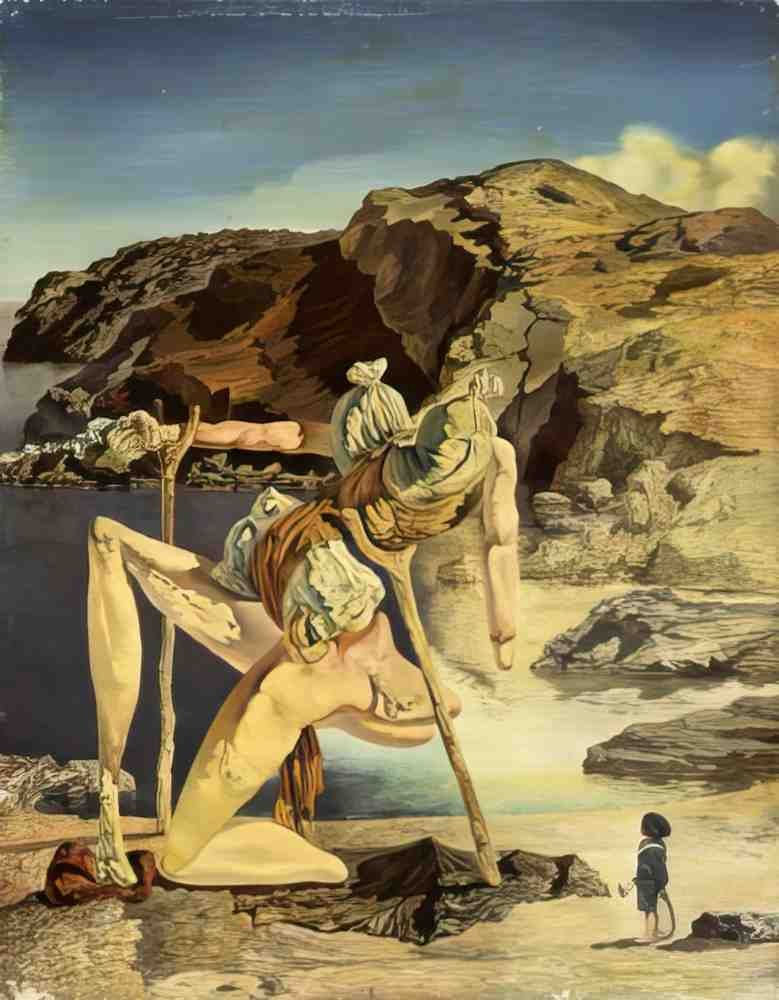 Salvador Dali 0338 Art A4 Photo Print