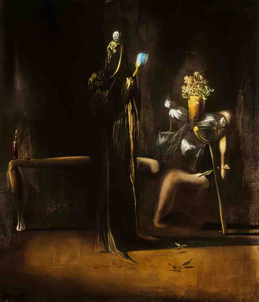 Salvador Dali 0368 Art A4 Photo Print