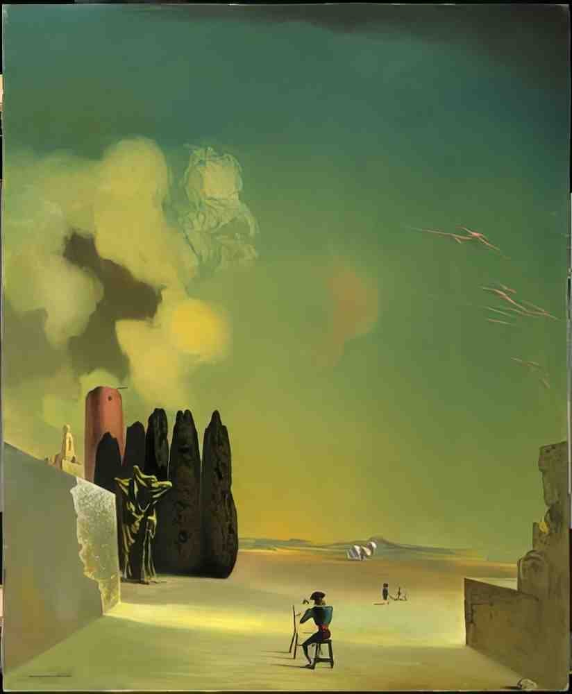 Salvador Dali 0371 Art A4 Photo Print