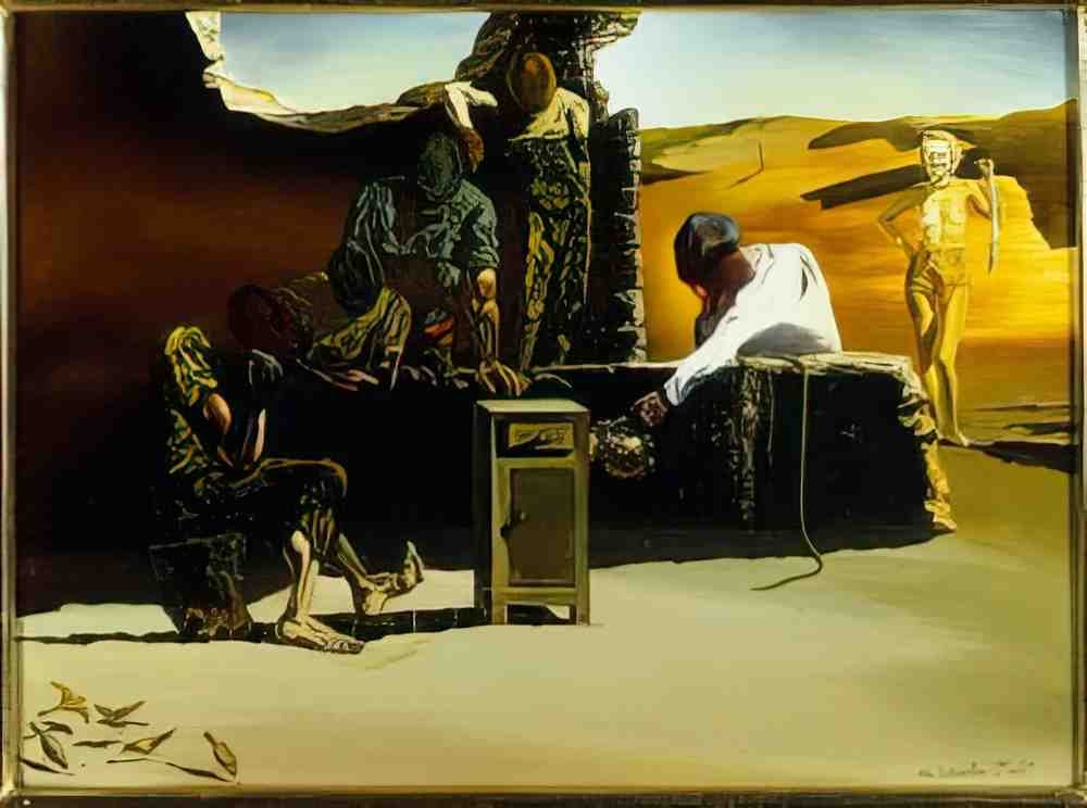 Salvador Dali 0376 Art A4 Photo Print