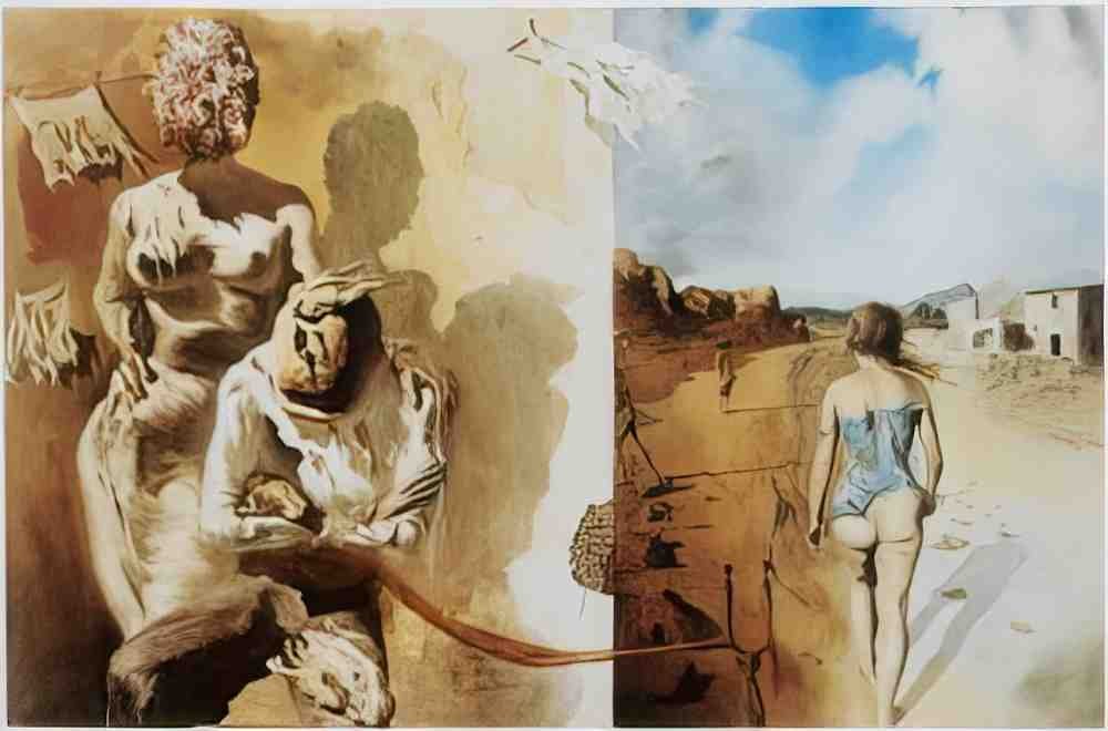 Salvador Dali 0413 Art A4 Photo Print