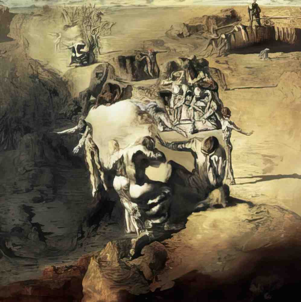 Salvador Dali 0435 Art A4 Photo Print