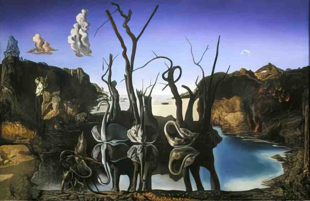 Salvador Dali 0454 Art A4 Photo Print