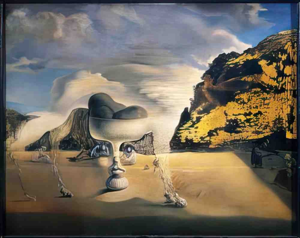 Salvador Dali 0467 Art A4 Photo Print
