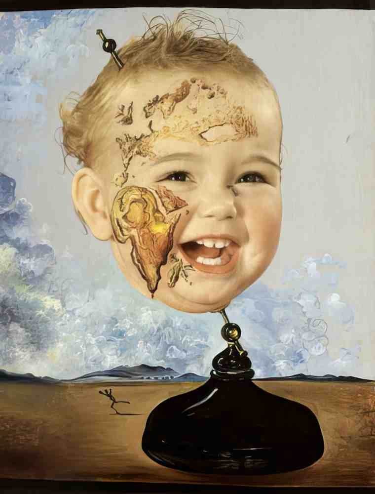 Salvador Dali 0485 Art A4 Photo Print