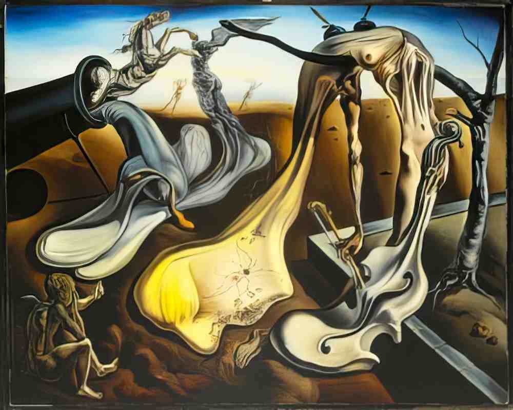 Salvador Dali 0493 Art A4 Photo Print