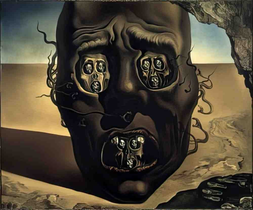 Salvador Dali 0499 Art A4 Photo Print