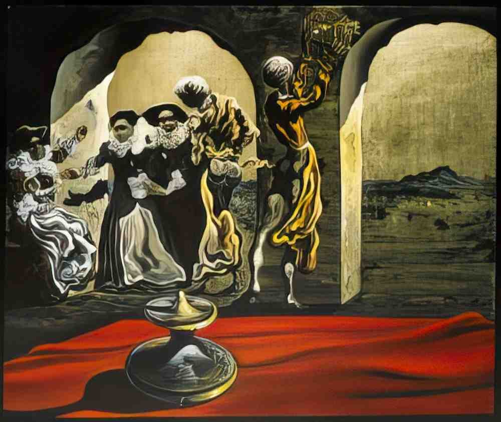 Salvador Dali 0503 Art A4 Photo Print
