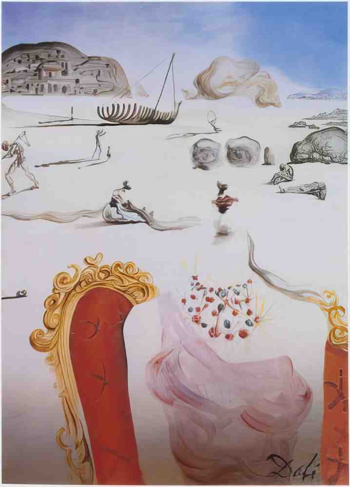 Salvador Dali 0520 Art A4 Photo Print