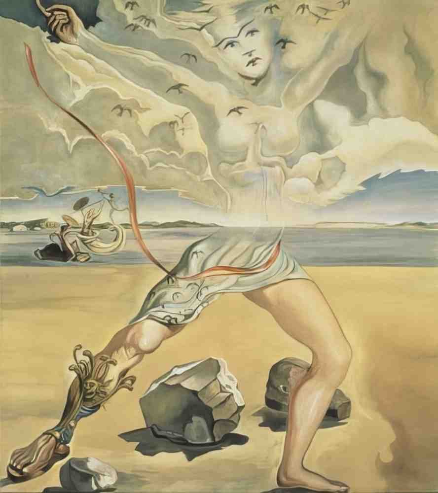 Salvador Dali 0544 Art A4 Photo Print