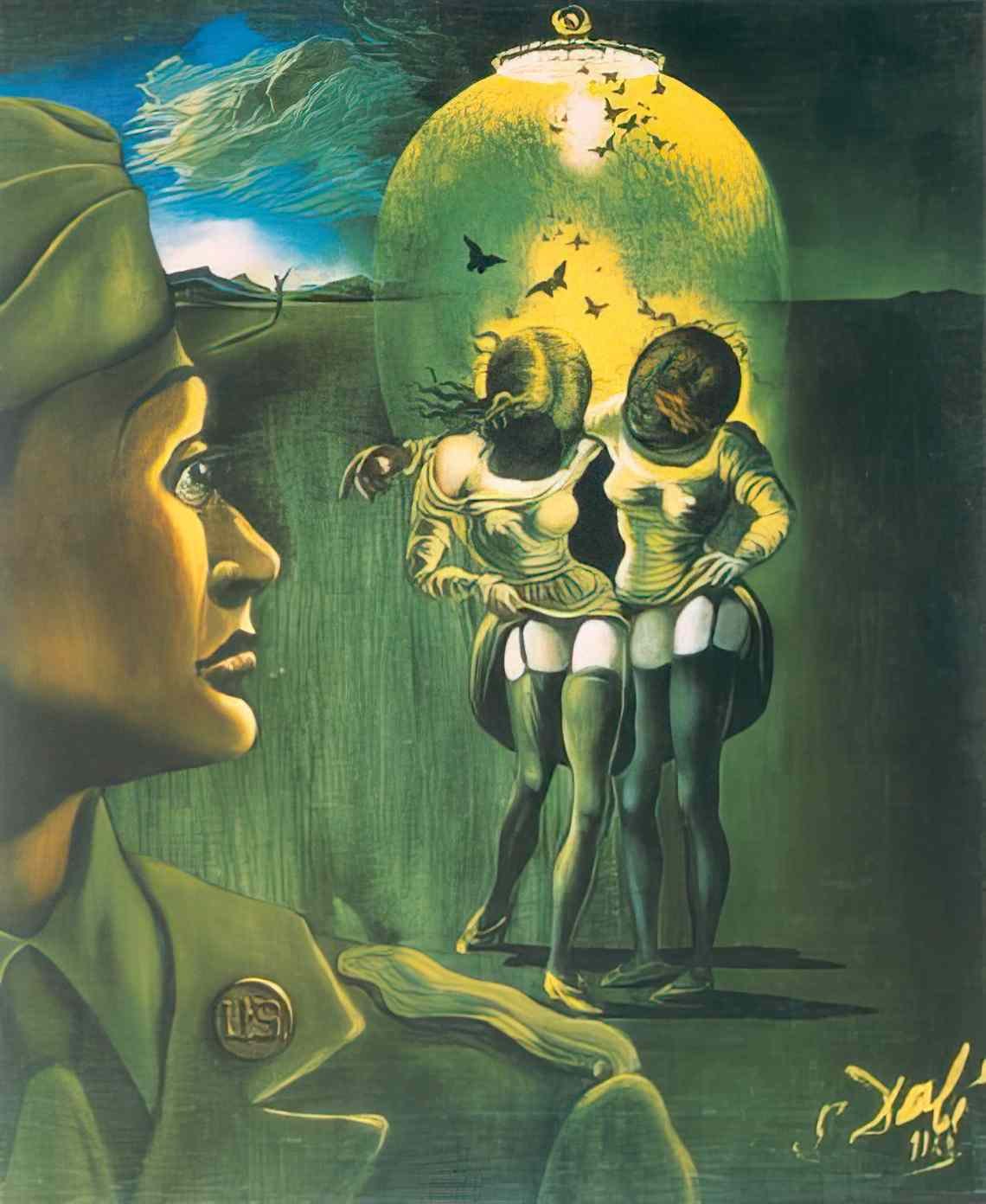 Salvador Dali 0566 Art A4 Photo Print