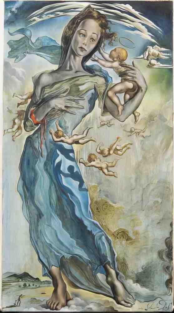 Salvador Dali 0574 Art A4 Photo Print