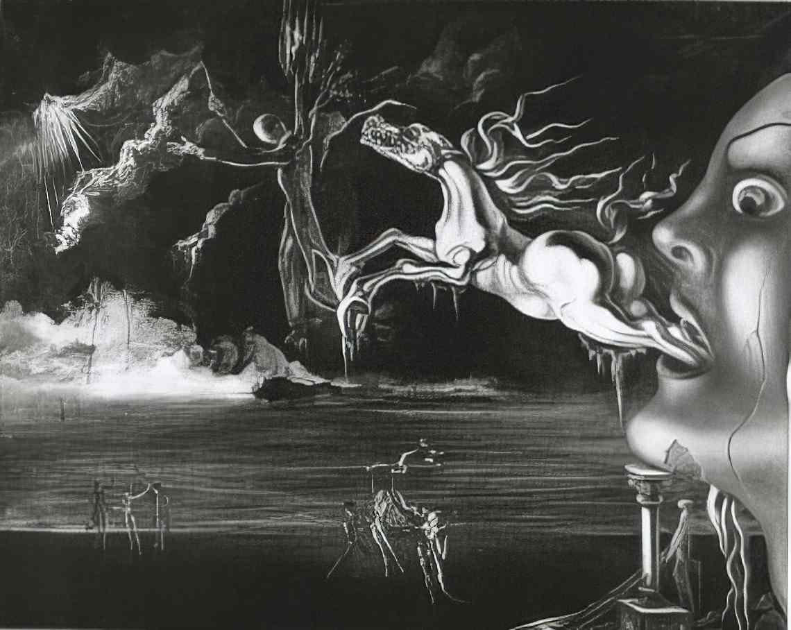 Salvador Dali 0590 Art A4 Photo Print