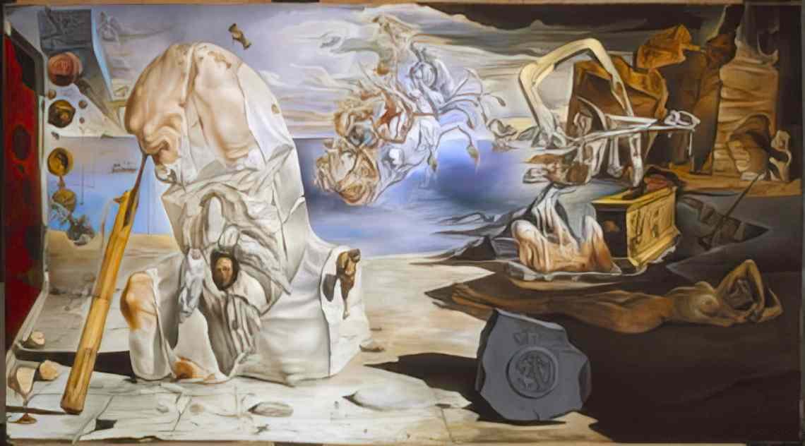 Salvador Dali 0600 Art A4 Photo Print