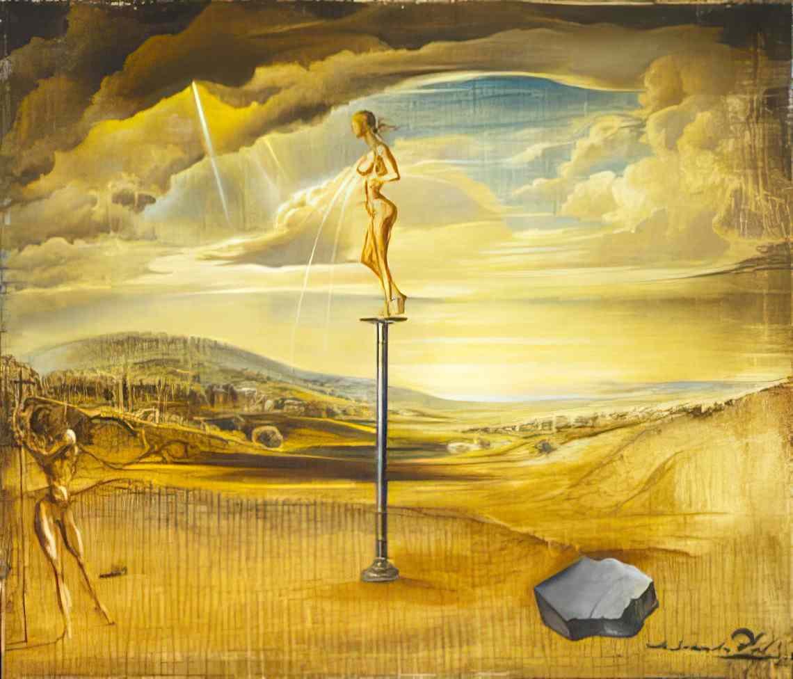 Salvador Dali 0602 Art A4 Photo Print