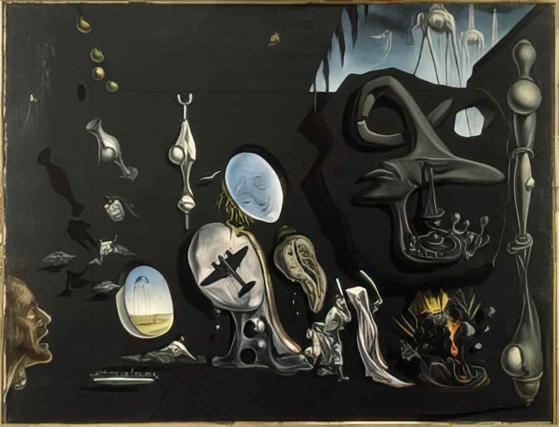 Salvador Dali 0606 Art A4 Photo Print