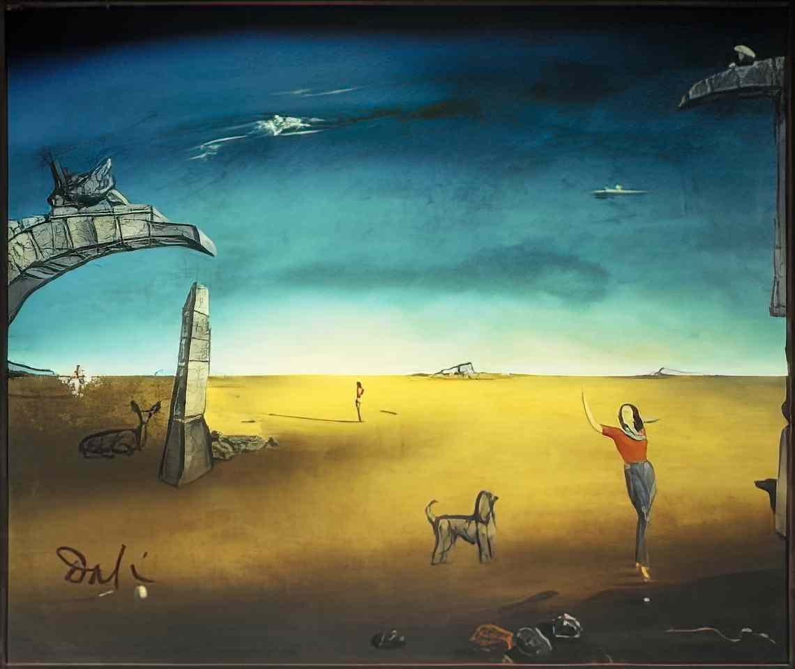 Salvador Dali 0610 Art A4 Photo Print