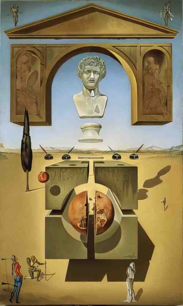 Salvador Dali 0626 Art A4 Photo Print