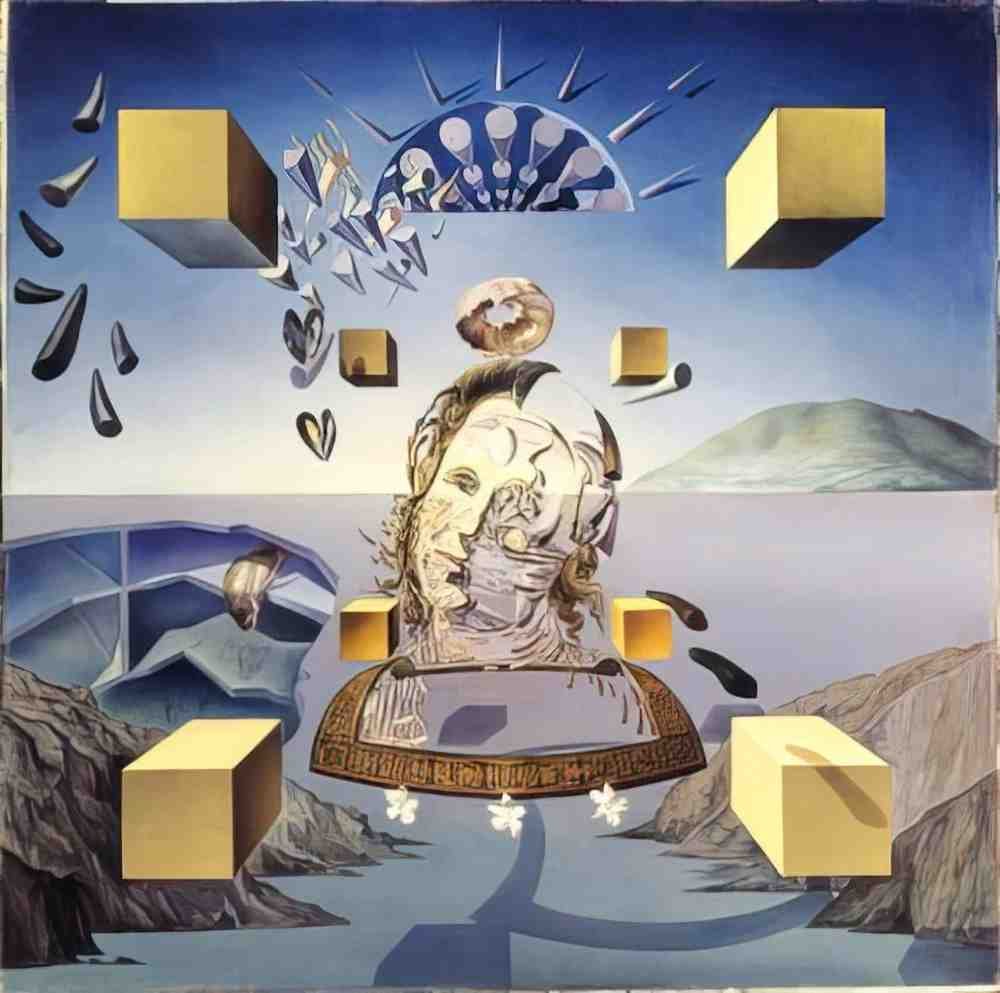 Salvador Dali 0688 Art A4 Photo Print