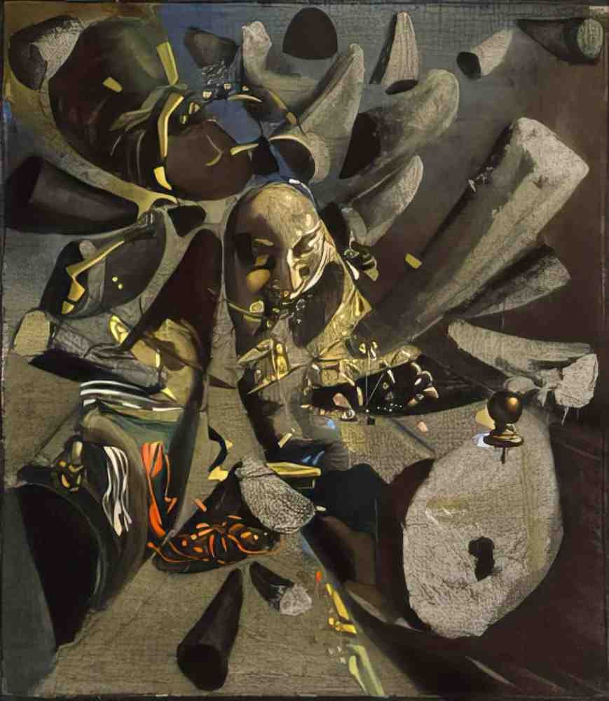 Salvador Dali 0703 Art A4 Photo Print