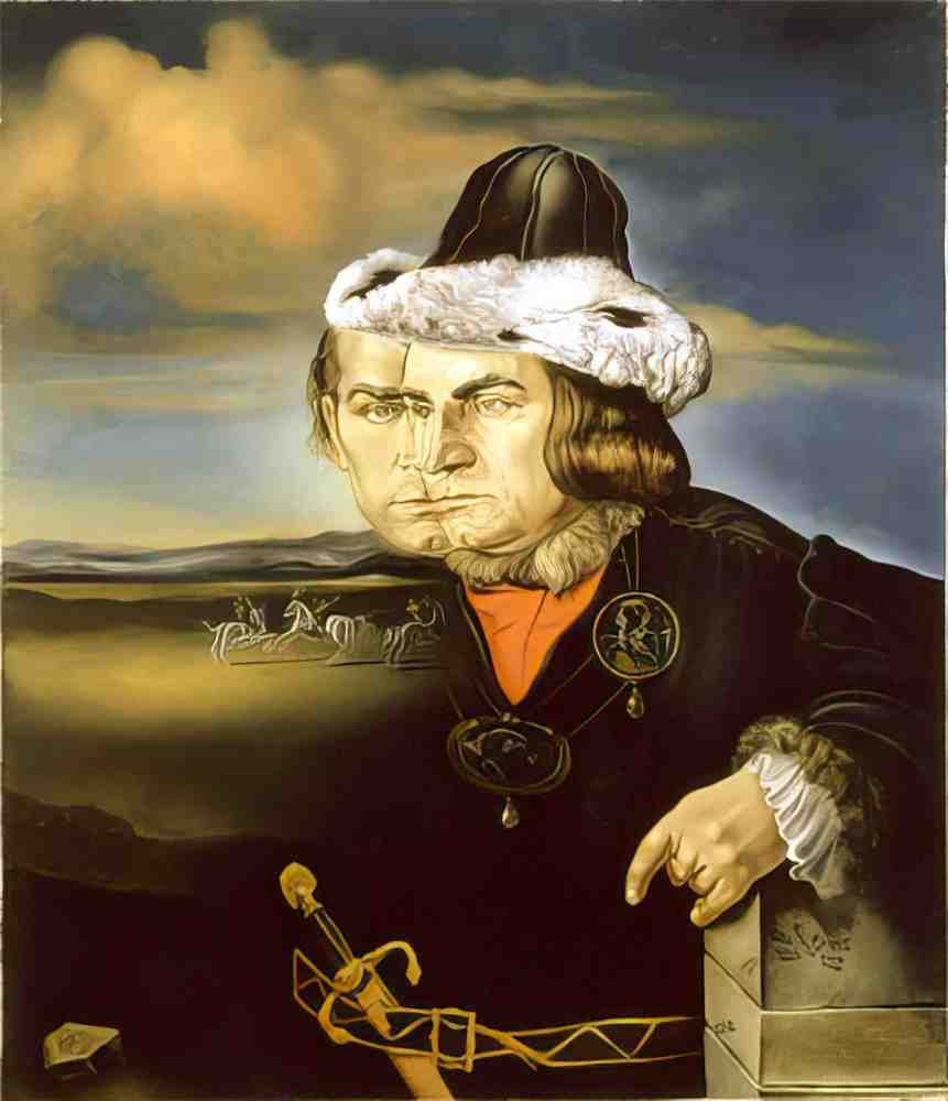 Salvador Dali 0712 Art A4 Photo Print