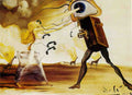 Salvador Dali 0726 Art A4 Photo Print