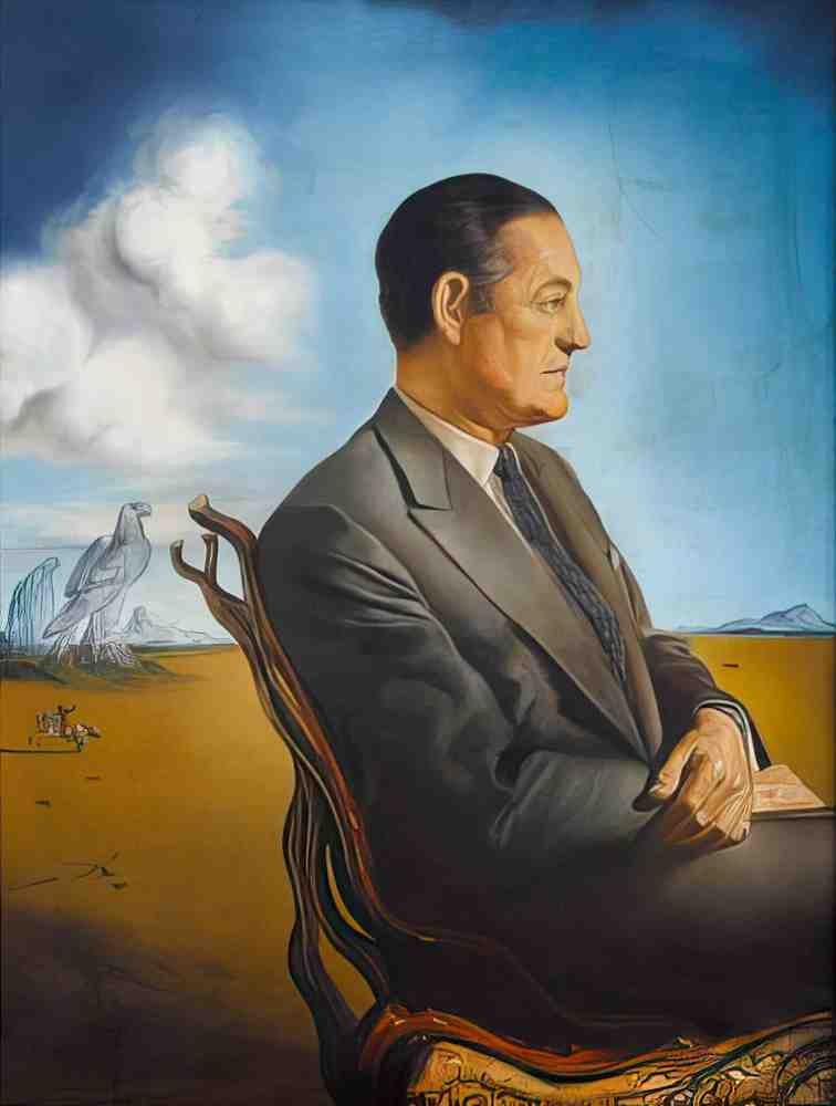 Salvador Dali 0731 Art A4 Photo Print