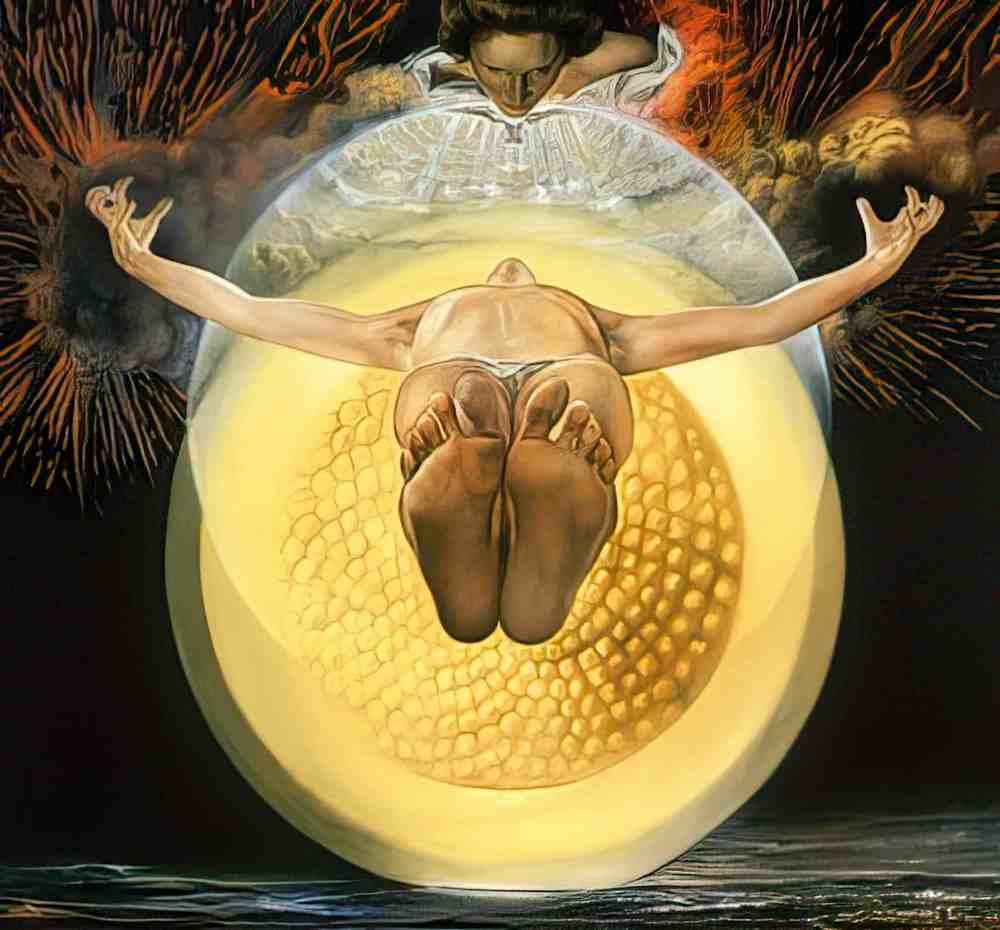Salvador Dali 0747 Art A4 Photo Print