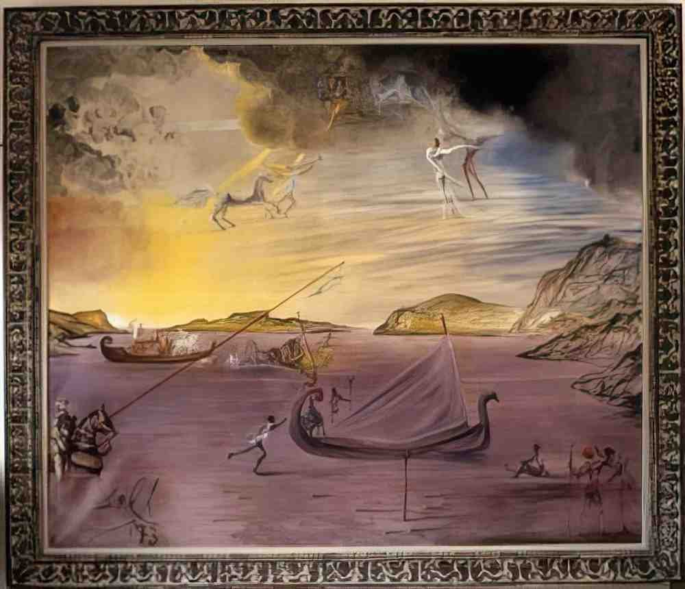 Salvador Dali 0863 Art A4 Photo Print