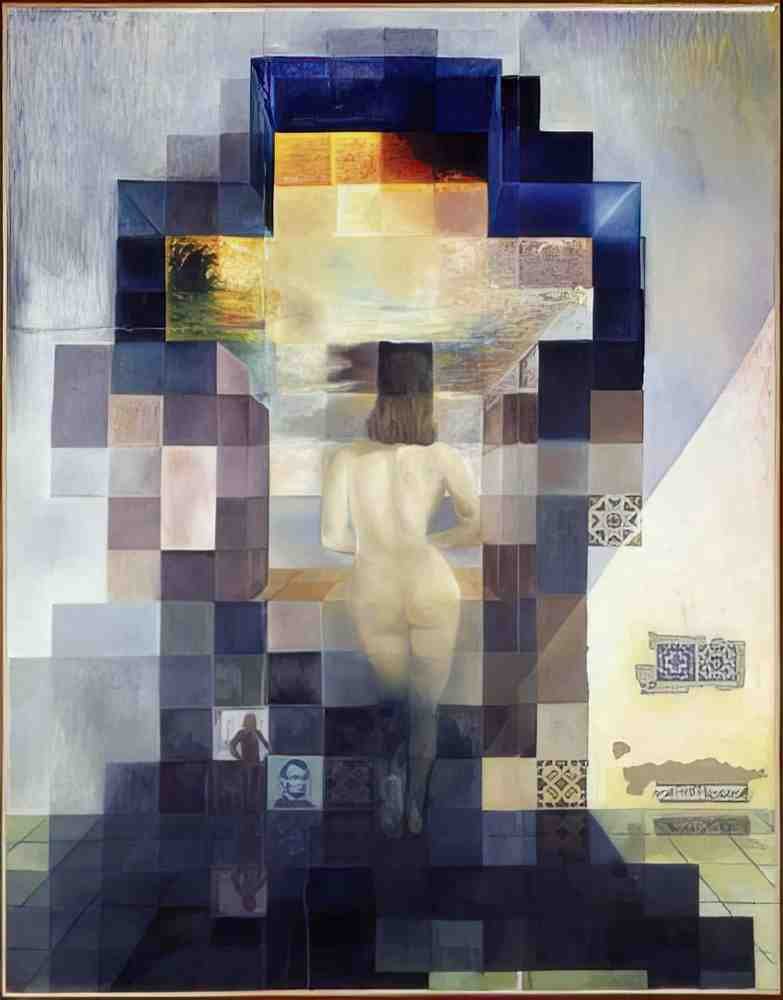 Salvador Dali 0870 Art A4 Photo Print