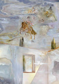 Salvador Dali 0957 Gala Contemplating the Apparition of Prince Baltasar Carlos CROP A4 Photo Print