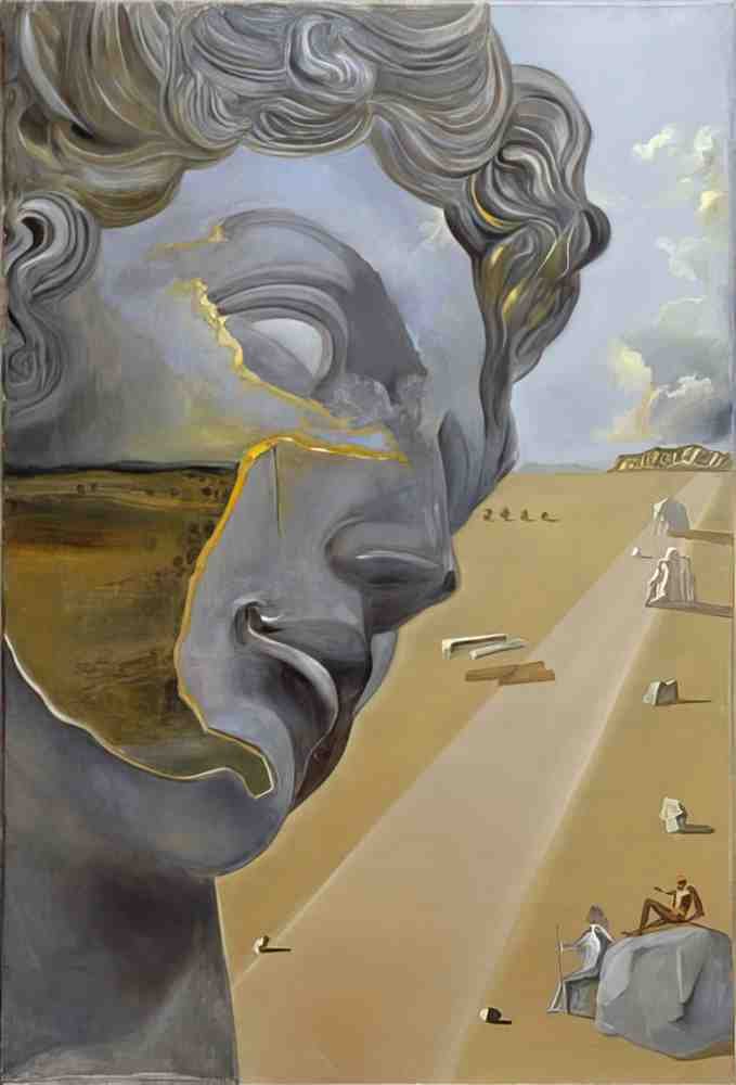 Salvador Dali 0974 Art A4 Photo Print